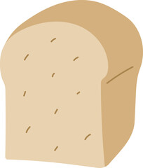 Bread Toast Bun Loaf Illustration