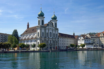 Fototapeta na wymiar Jesuitenkirche St. Franz Xaver in Luzern