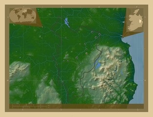 Kildare, Ireland. Physical. Major cities