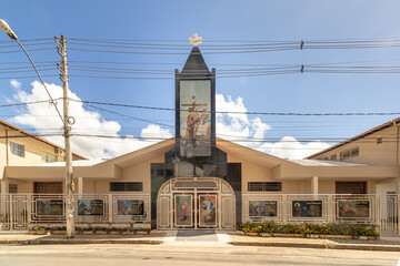 church in the city of Teófilo Otoni, State of Minas Gerais, Brazil