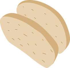 Sliced Bread Toast Bun Bakery