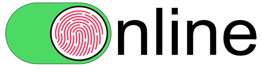 Online-Button