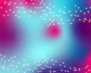 abstract background with stars