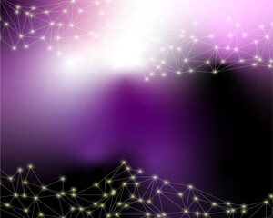 abstract background with stars