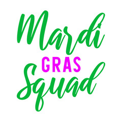 Mardi gras squad