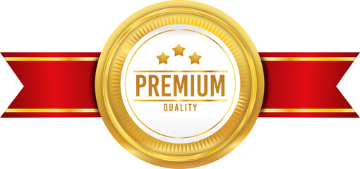 Premium Label and Award Label kind of gold plate, this element is suitable for decoration, business, event and other needs