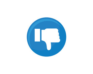 Dislike vector modern icon design 
