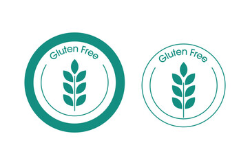 gluten free icon vector illustration 
