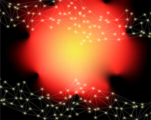  background with red stars