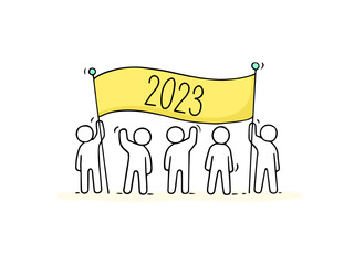 2023 Happy New Year card.