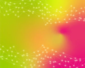 abstract vector background with stars