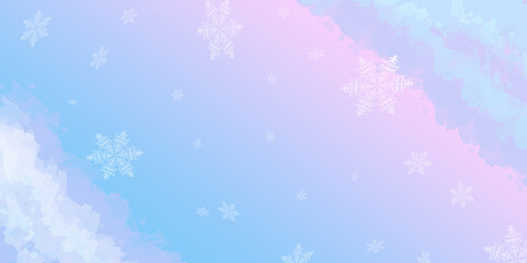 Fototapeta na wymiar Background winter for wallpaper or web design. 2023 new year and Christmas banner template, poster.
