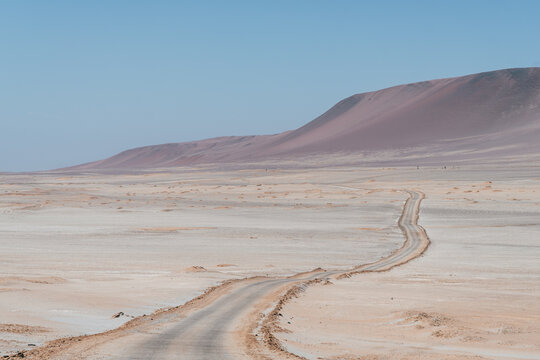 panoramic view of paracas national park, peru