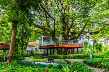 Sultan Park in the center of Male, Maldives