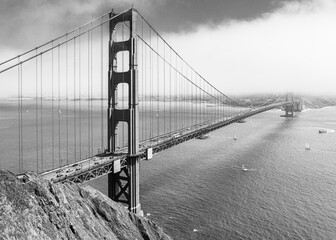 Golden Gate Bridge Atmospherically Awe Inspiring
