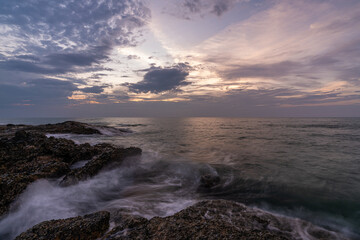Beautiful seascape and coastline of Khao Lak beach in Phang Nga, Thailand