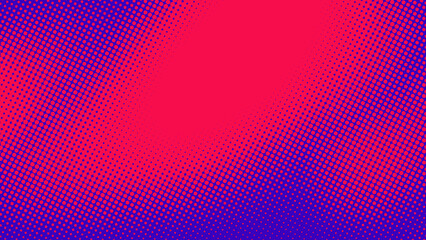 Abstract dots halftone purple pink color pattern gradient texture background.