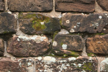 dirty brick wall