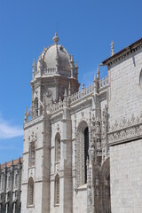 Fototapeta na wymiar Hieronymnite Monastery in Lisbon 