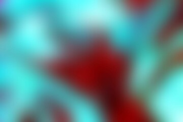 Abstract red-blue defocused background. Blurred lines and spots. Neoton, radiance. Background for the cover of a laptop, notebook.