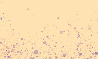 Background purple orange and yellow abstract style. Creative design with blots and empty space.