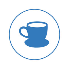 Best quality coffee cup icon | Circle version icon |