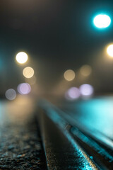 tracks in the night