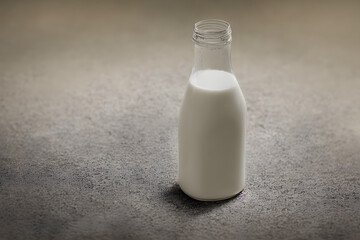 a bottle of milk, a natural and healthy drink, good nutrition, calcium source