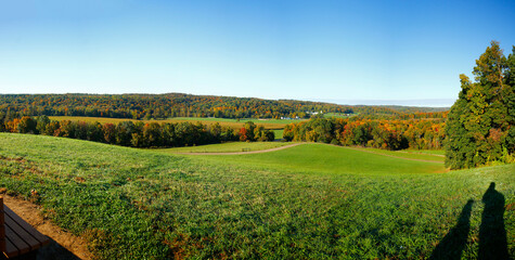 Malabar Farm State Park Seen From Mount Jeez, Ohio