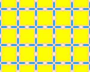 Oriental ethnic geometric seamless Tile pattern made with various traditional elements style design