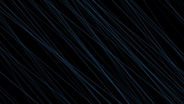 Blue minimal lines abstract futuristic tech background. Seamless looping motion design. Video animation Ultra HD 4K 3840x2160