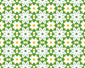 Oriental ethnic geometric seamless Tile pattern made with various traditional elements style design
