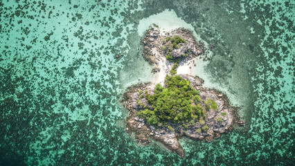 Scenic Koh Lipe Island in Thailand
