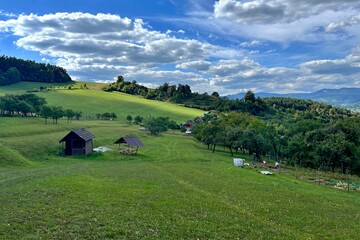 Obraz premium landscape in the Strazovske Vrchy mountains