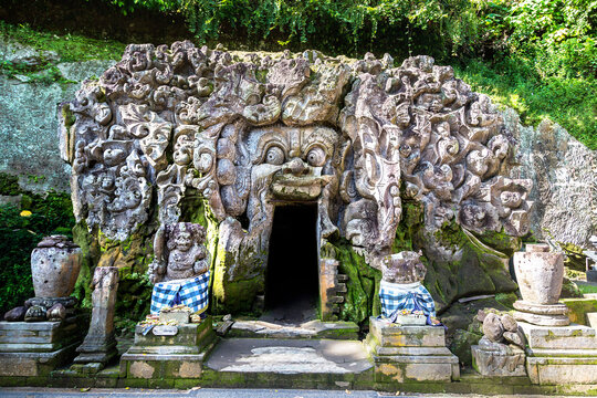 Elephant Cave (Goa Gajah temple), in Bali