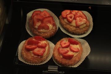 Strawberry Confectionery on display