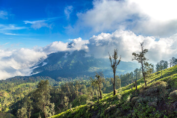 Fototapeta na wymiar East Java island, Indonesia