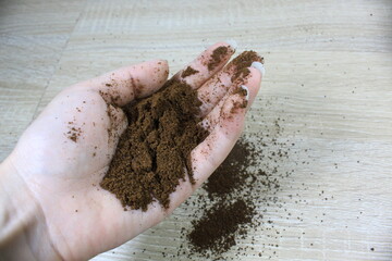 Café molido en polvo