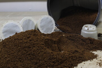 Café molido en polvo