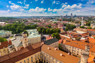 Fototapeta na wymiar Vilnius cityscape