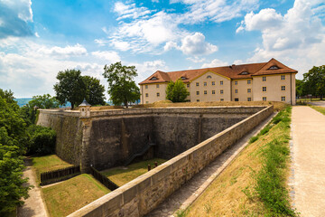 Fototapeta na wymiar Fortress Petersberg in Erfurt