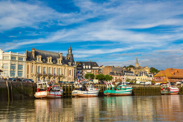 Trouville and Touques river