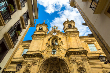 Fototapeta premium Basilica Santa Maria in San Sebastian