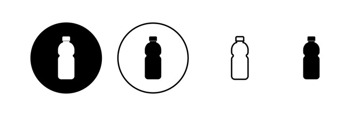 Bottle icon vector. bottle sign and symbol