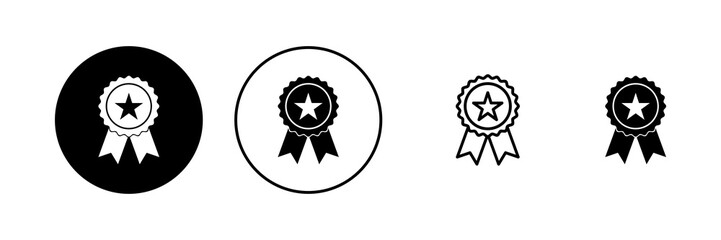 Badge icon vector. Awards icon vector. Achieve sign and symbols