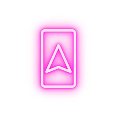cursor on the navigator neon icon