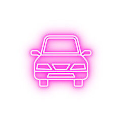 car neon icon
