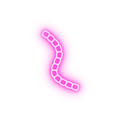 bacterium neon icon