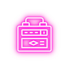 Amplifier neon icon