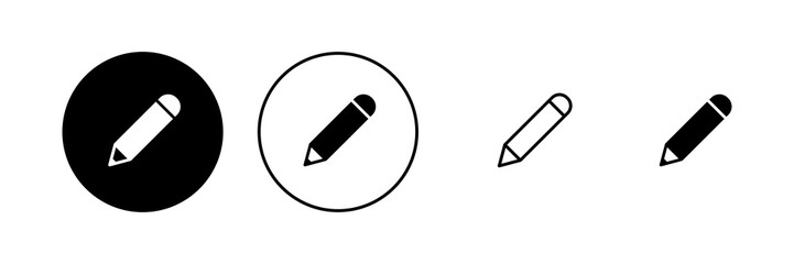 Pencil icon vector. pen sign and symbol. edit icon vector